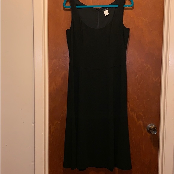 J. Crew Dresses & Skirts - J Crew Black Wool Dress Size 10